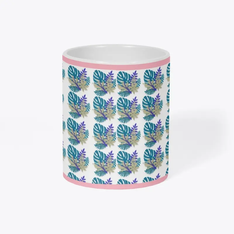 Tasse motif nature